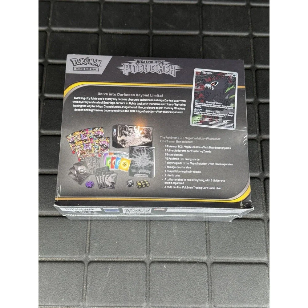 Pokemon TCG: Pitch Black ETB Elite Trainer Box ETB - in hand
